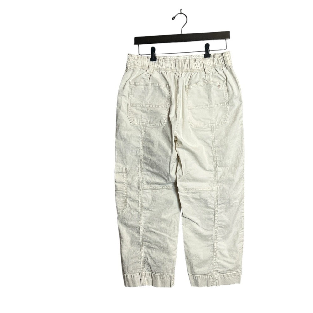 Anthropologie White Utility Cargo Pants - Picture 7 of 12